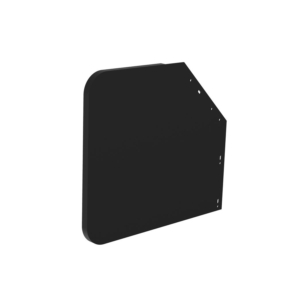 MUDFLAP 24",MTR1 BLK SYM,