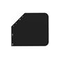 MUDFLAP 24",MTR1 BLK SYM,